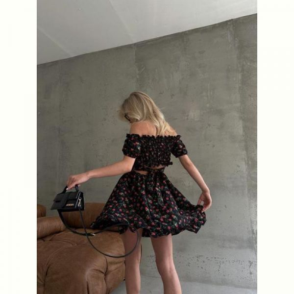 Платье Arina 6214 black