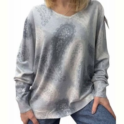 Свитер LeVisha 25240 grey