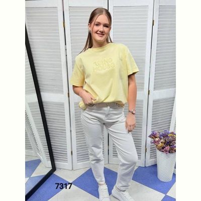 Футболка MMC clothes 7317 yellow