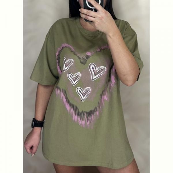 Футболка LeVisha 25061 khaki