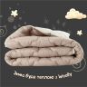 Одеяло шерстяное Woolly 155х210 см IDEIA 400 гр/м2 зимнее, теплое, натуральное, овечья шерсть