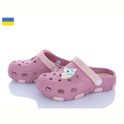 Кроксы Fogo F401 пудра-бежевий