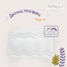 Подушка детская Comfort 40х60 см PAPAELLA для младенцев антиаллергенная для детей плоская низкая белая