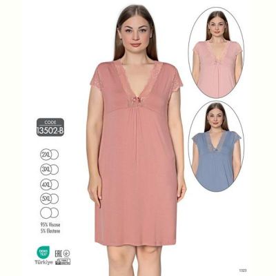 Ночнушка Cotpark 13502B grey