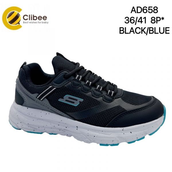 Кроссовки Clibee Apa-AD658 black-blue