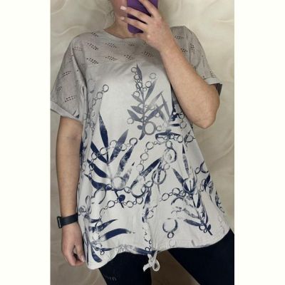 Футболка LeVisha 26012 grey