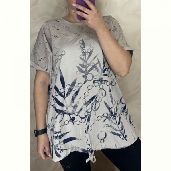 Футболка LeVisha 26012 grey