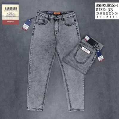 Джинсы God Baron BR655-1 grey