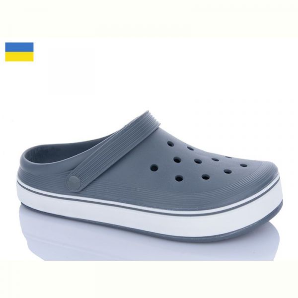 Кроксы Dago 523 сірий