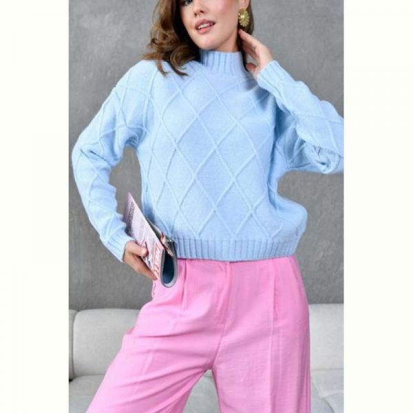 Свитер Karon 8441 l.blue