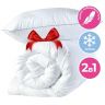 Набор спальный комплект Soft полуторний IDEIA одеяло 140х200 см + подушка 50х70 см искусственный пух всесезонный