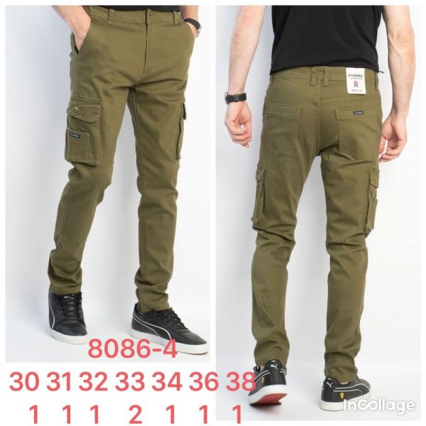 Джинсы God Baron 8086-4 khaki