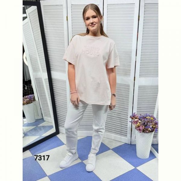 Футболка MMC clothes 7317 l.beige
