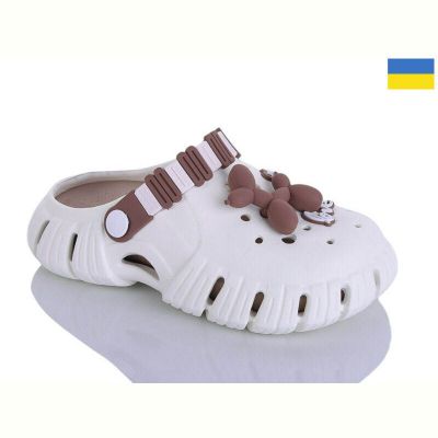 Кроксы Malibu 6012 крем/мокко