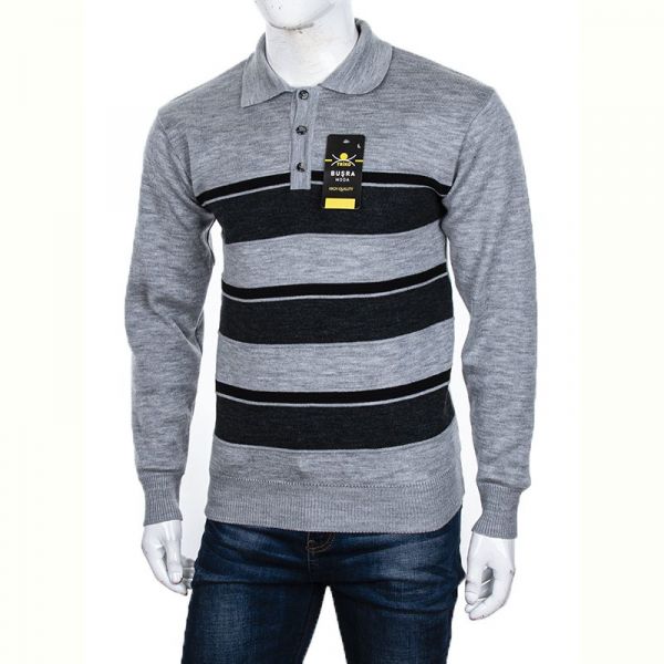 Свитер Abdo Гудзик 12 grey
