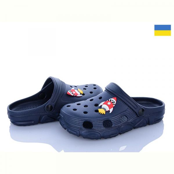 Кроксы Inblu D302 т.синій (32-35)