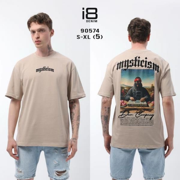 Футболка i8denim 90574-2 beige