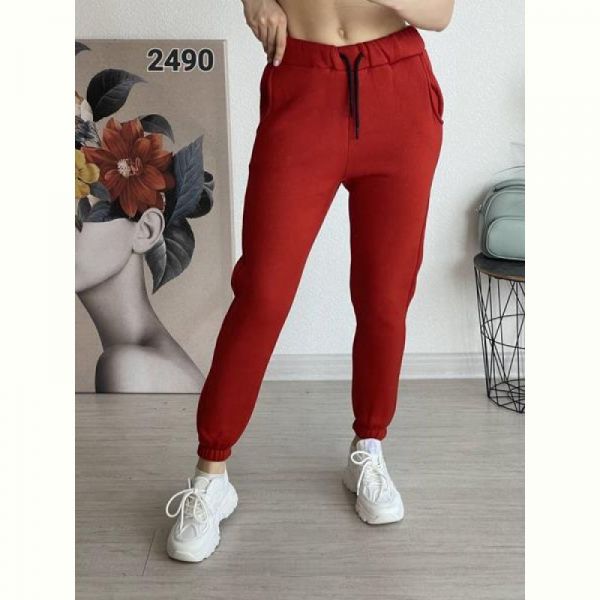 Штаны спорт FSN 2490 red