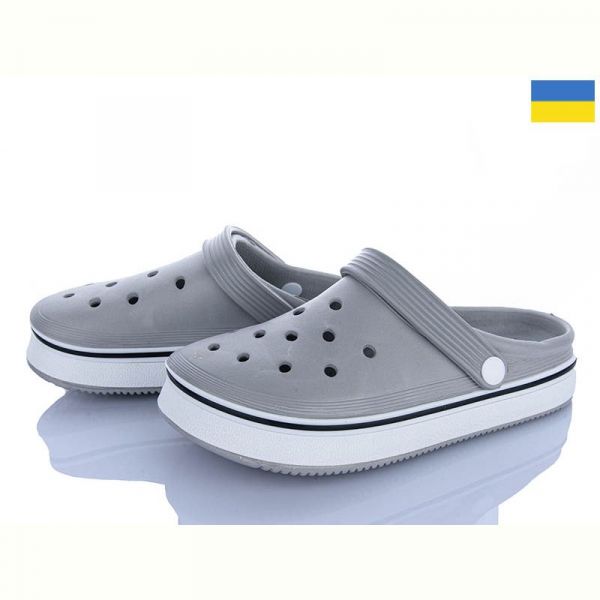 Кроксы Verta 1004 сірий