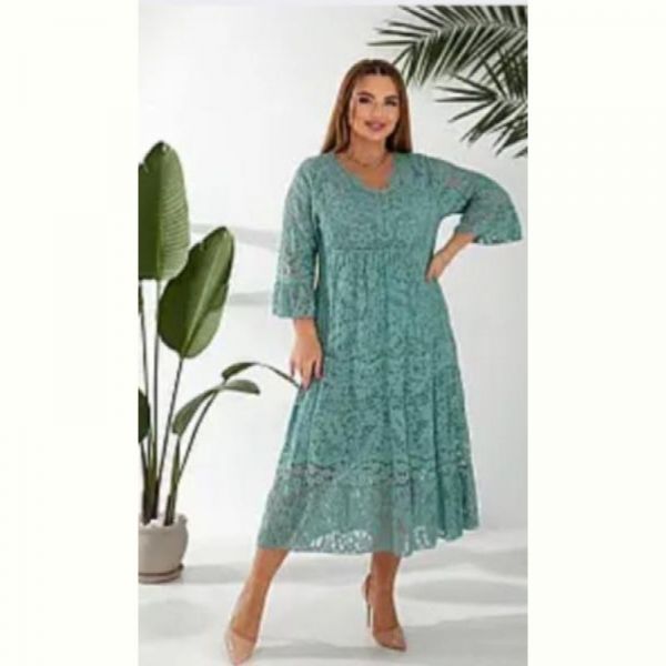 Платье Romeo life RL1033 green