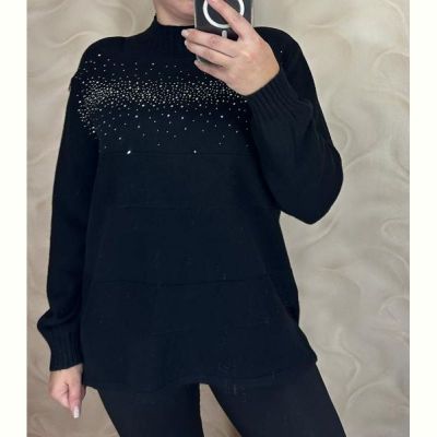 Свитер LeVisha 24070 black