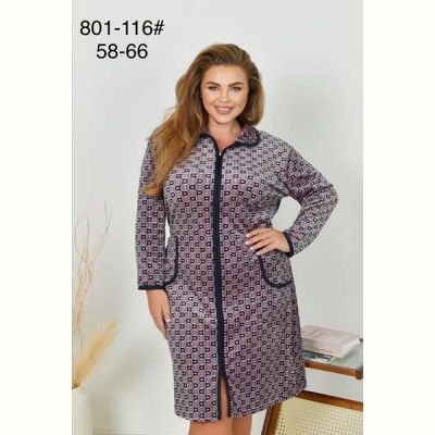 Халат Anion 801-116 grey