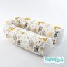 Бортик валик защитный мультифункциональный PAPAELLA 60х15 см 120х15 см в детскую кроватку