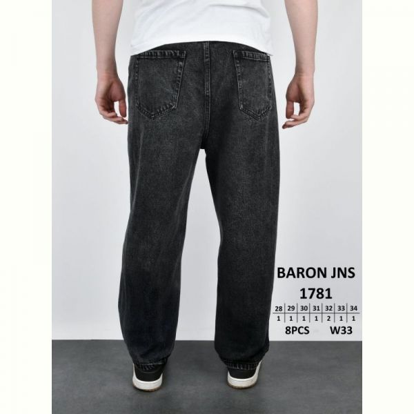 Джинсы God Baron 1781 black