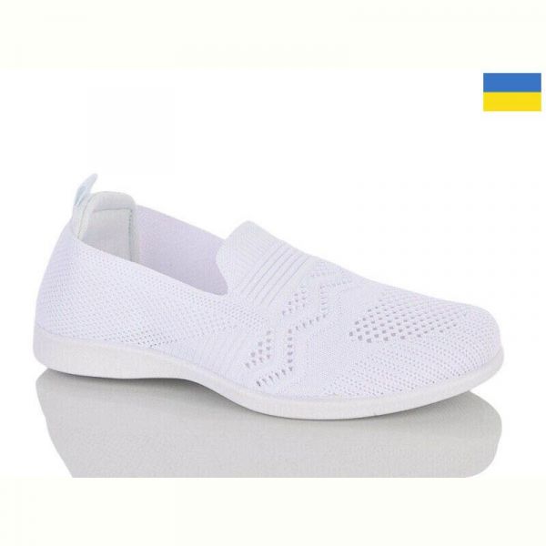 Слипоны Demur W6722 білий