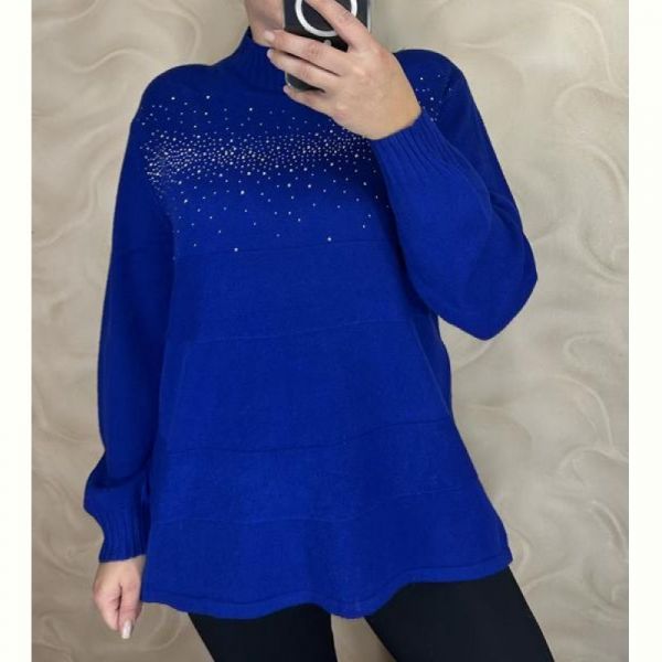 Свитер LeVisha 24070 blue