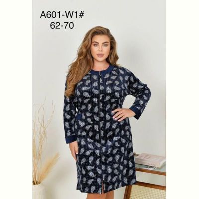 Халат Anion A601-W1 navy