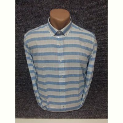 Рубашка Mary Poppins 3751 l.blue