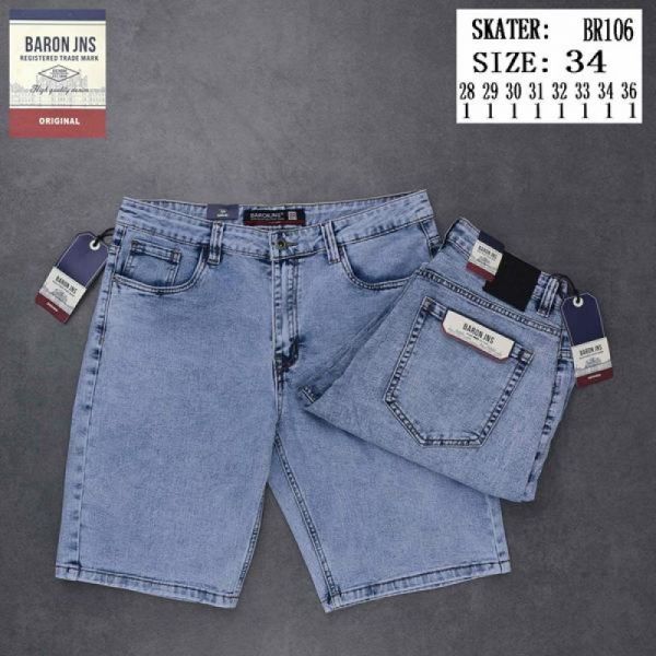 Шорты Baron Jeans BR106 l.blue