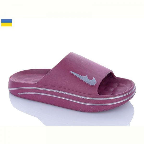 Шлепанцы Roksol Роксол Ж513B бордовий