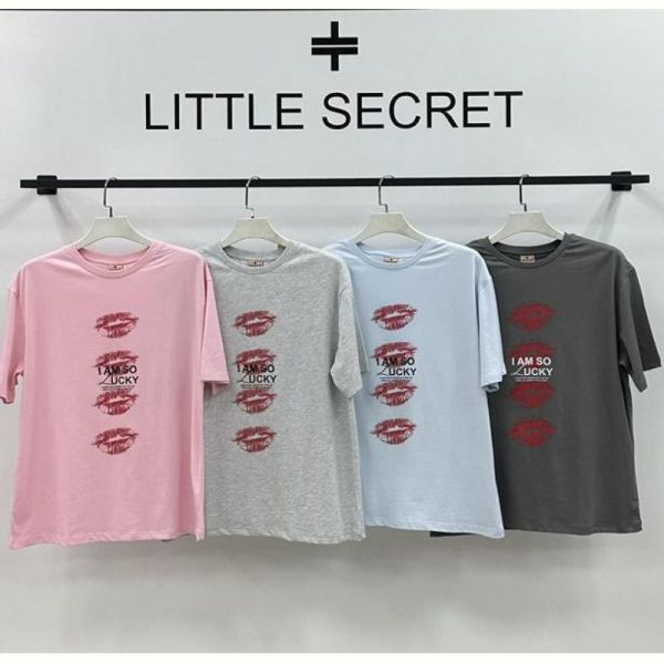 Футболка Little Secret 500452 l.grey