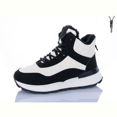 Ботинки ABA 8711 black-beige