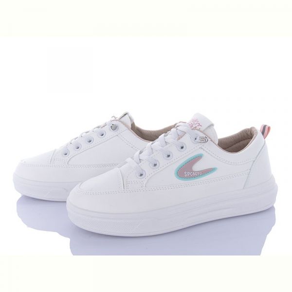 Кроссовки Violeta 149-65 white-pink