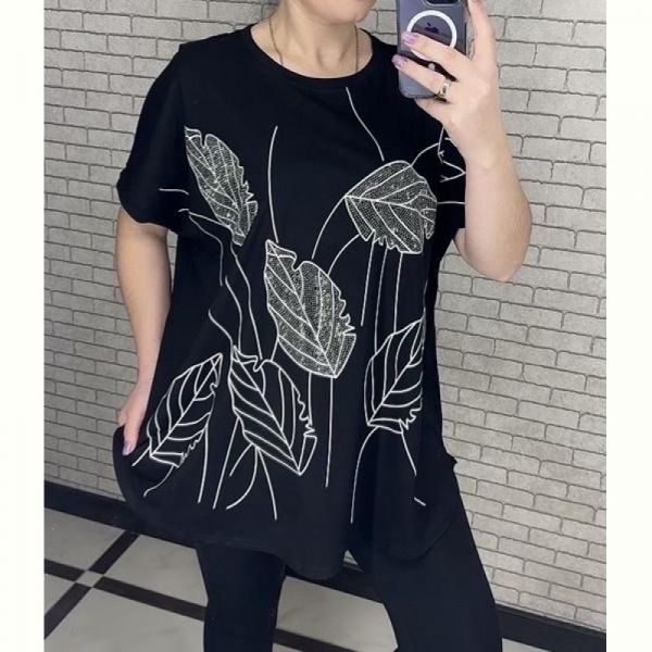 Футболка LeVisha 25009 black