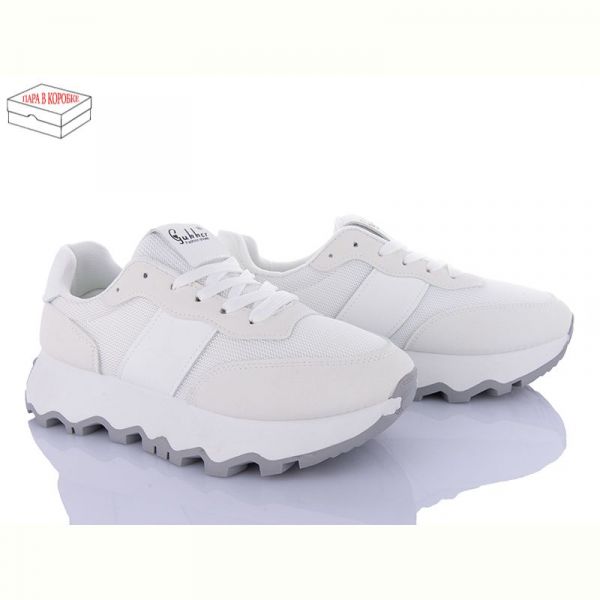 Кроссовки Gukkcr RF1643 white-grey