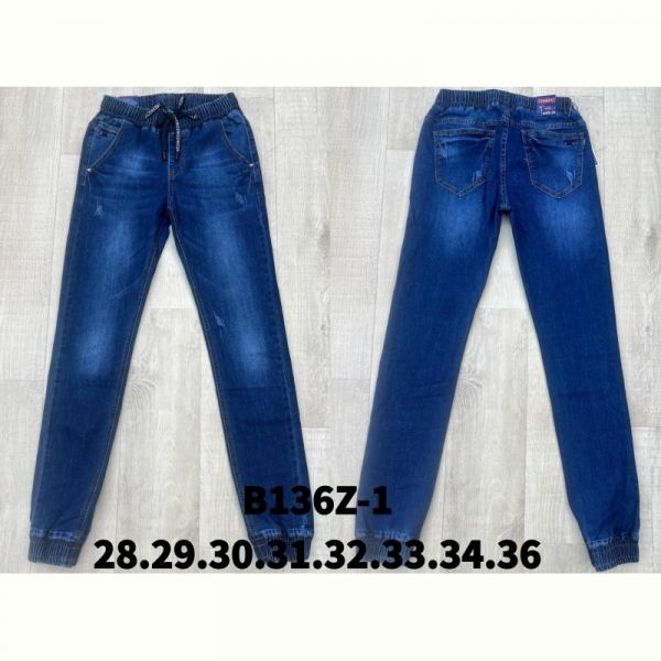 Джинсы God Baron B136Z-1 blue