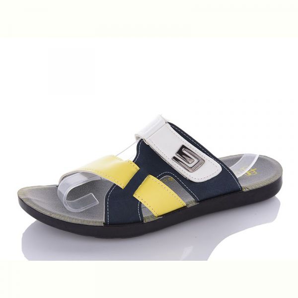 Шлепанцы Oskar 14Ш white-yellow
