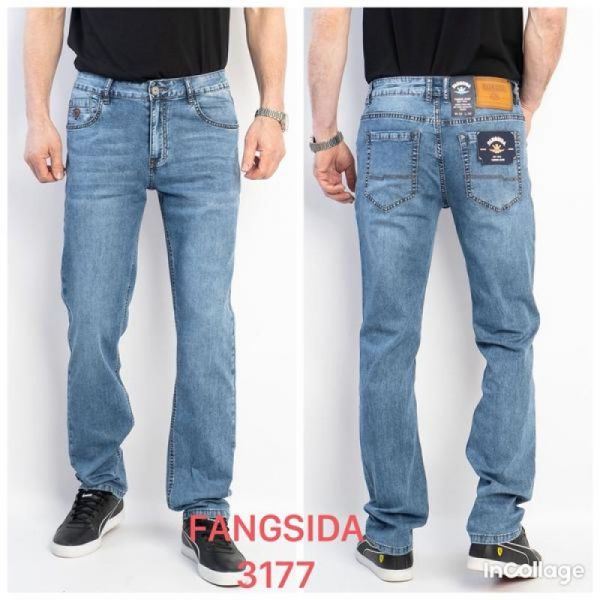 Джинсы Fangsida 3177 l.blue