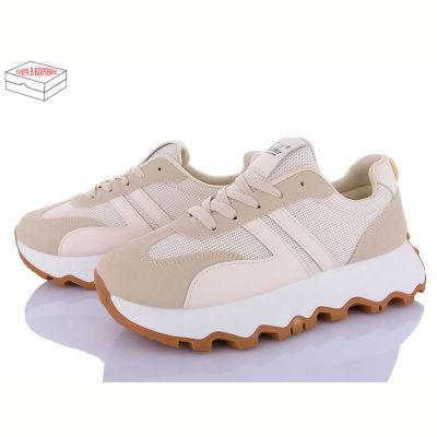 Кроссовки Gukkcr RF1641 beige-grey