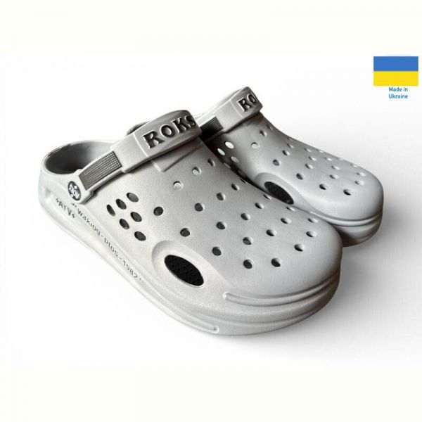 Кроксы Roksol 516-021 сірий
