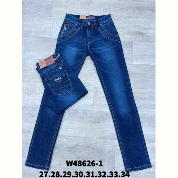 Джинсы God Baron W48626-1 blue