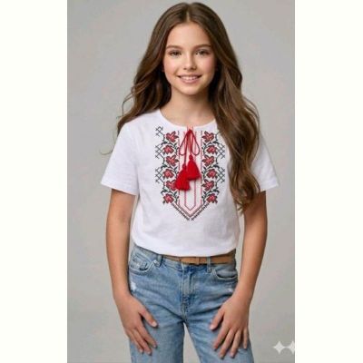 Вышиванка Limerense DD223 white