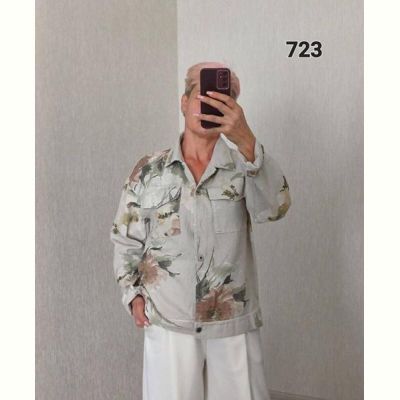 Рубашка FSN 723 grey
