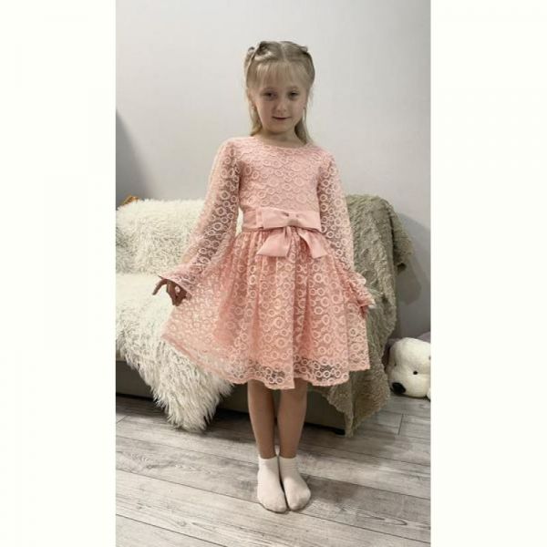 Платье Kosmy K305 peach