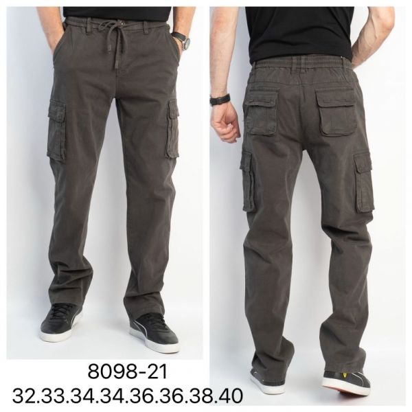 Джинсы God Baron 8098-21 khaki