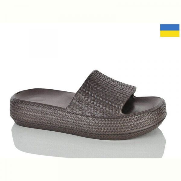 Шлепанцы Demur W678 коричневий